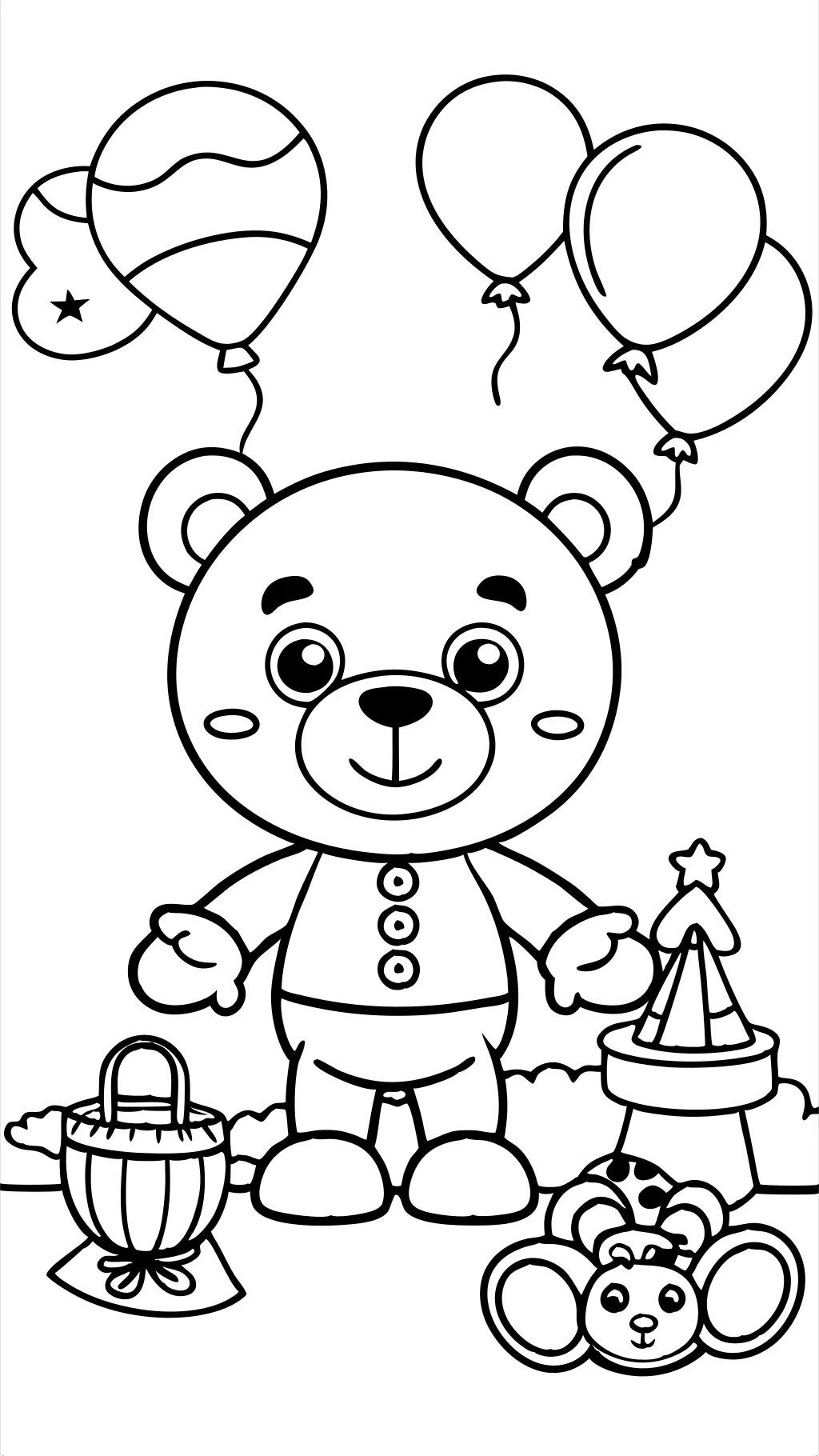 coloriages en peluche